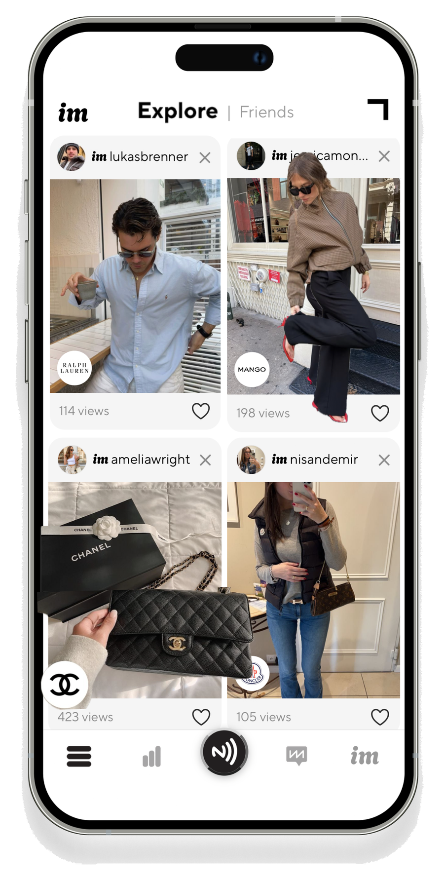 im Explore feed